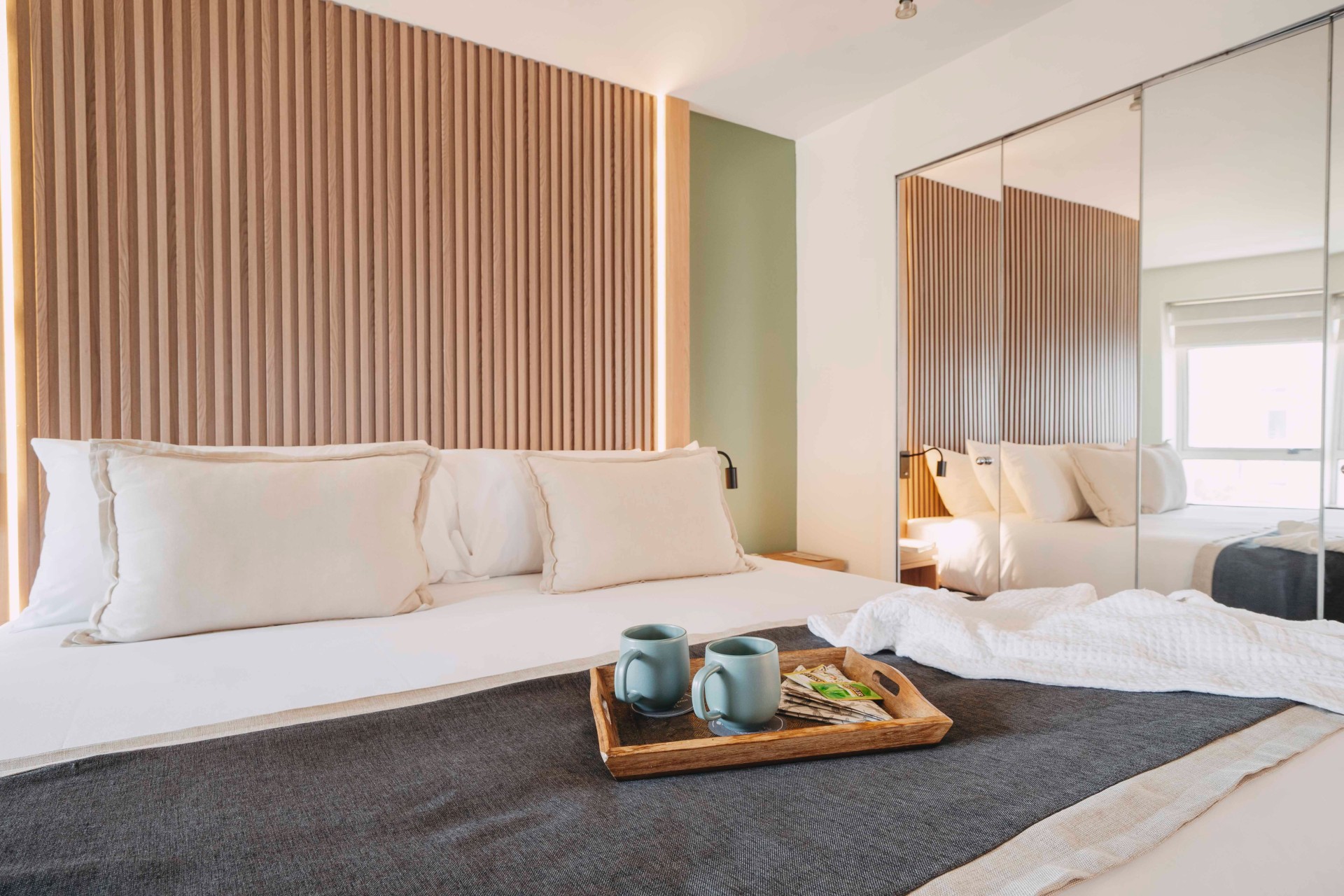 Cama King en Habitación Junior Suite, en Rugendas Hotel Boutique